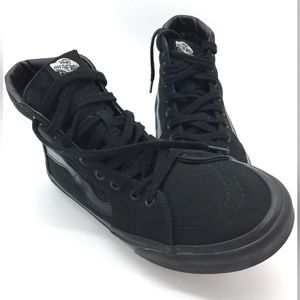 Black high too vans